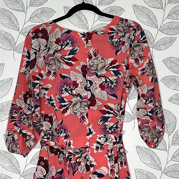 Yumi Kim Liz Romper Floral Print Pink Size Small - Picture 7 of 8